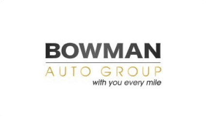 Bowman Auto Group logo, utilizing Tekion’s automotive cloud technology to enhance dealership efficiency