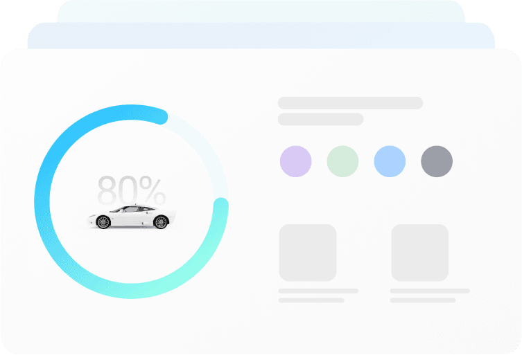 Interface that allows consumers to personalize their vehicle and visualize their choices before making a purchase